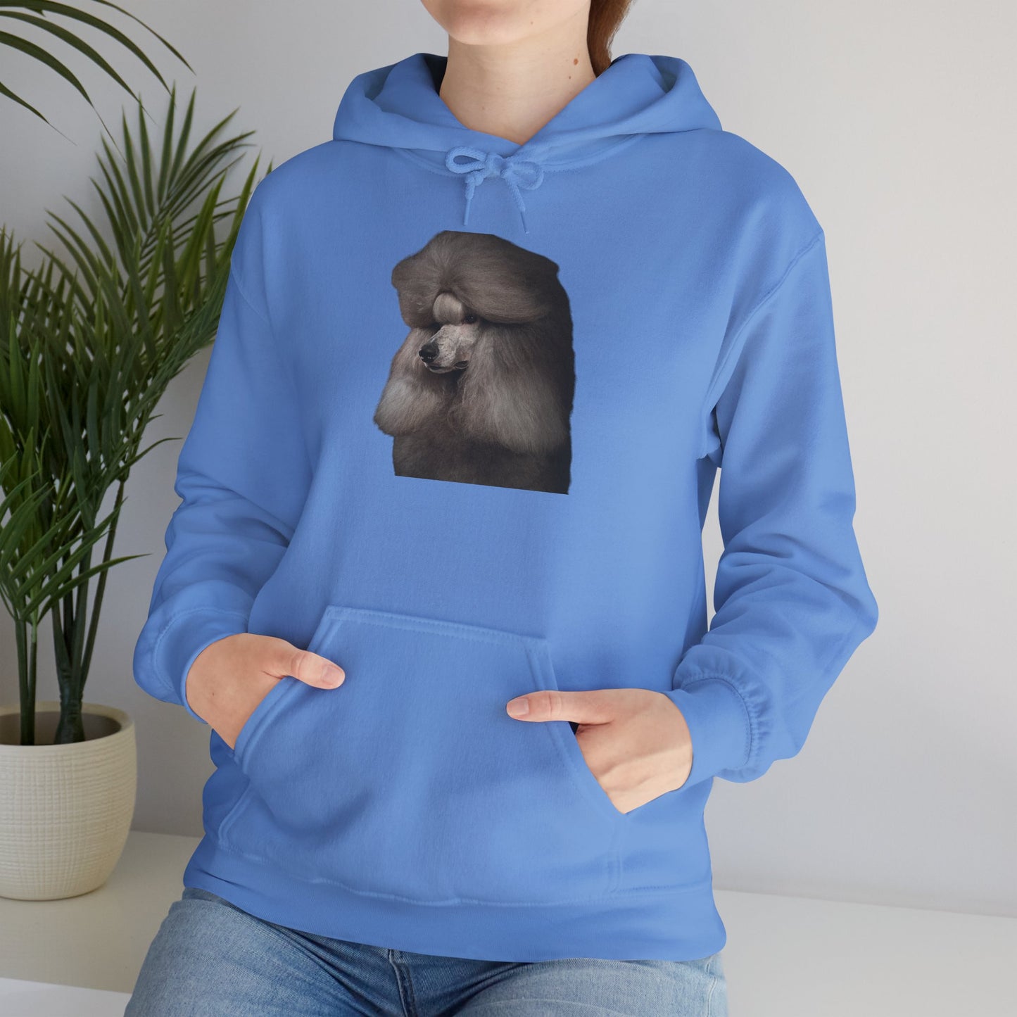 Poodle Head Unisex Hoodie