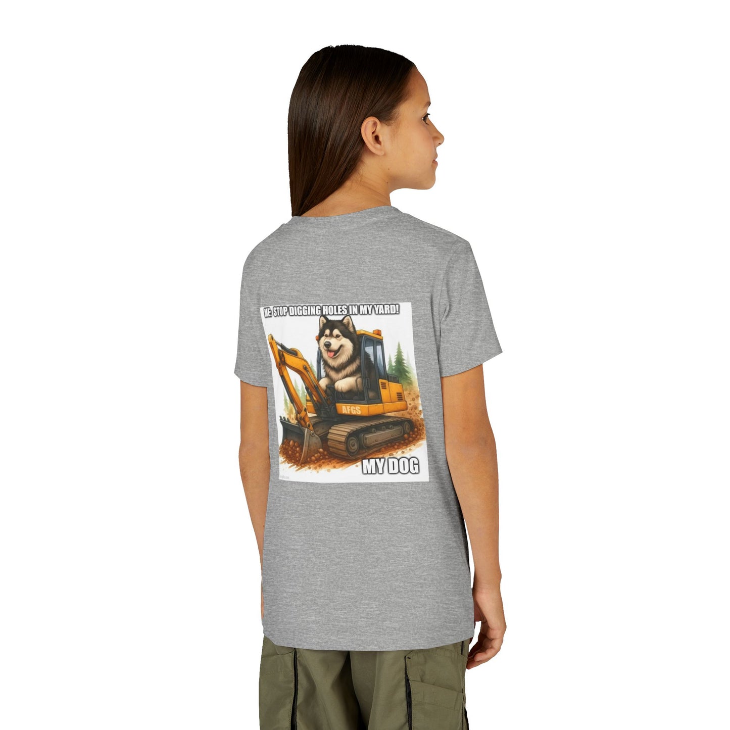 Digmaster Youth Unisex Short Sleeve Crewneck Tee