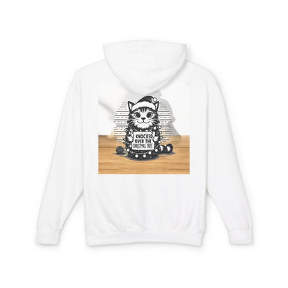 Naughty Cat Unisex Lightweight Hoodie