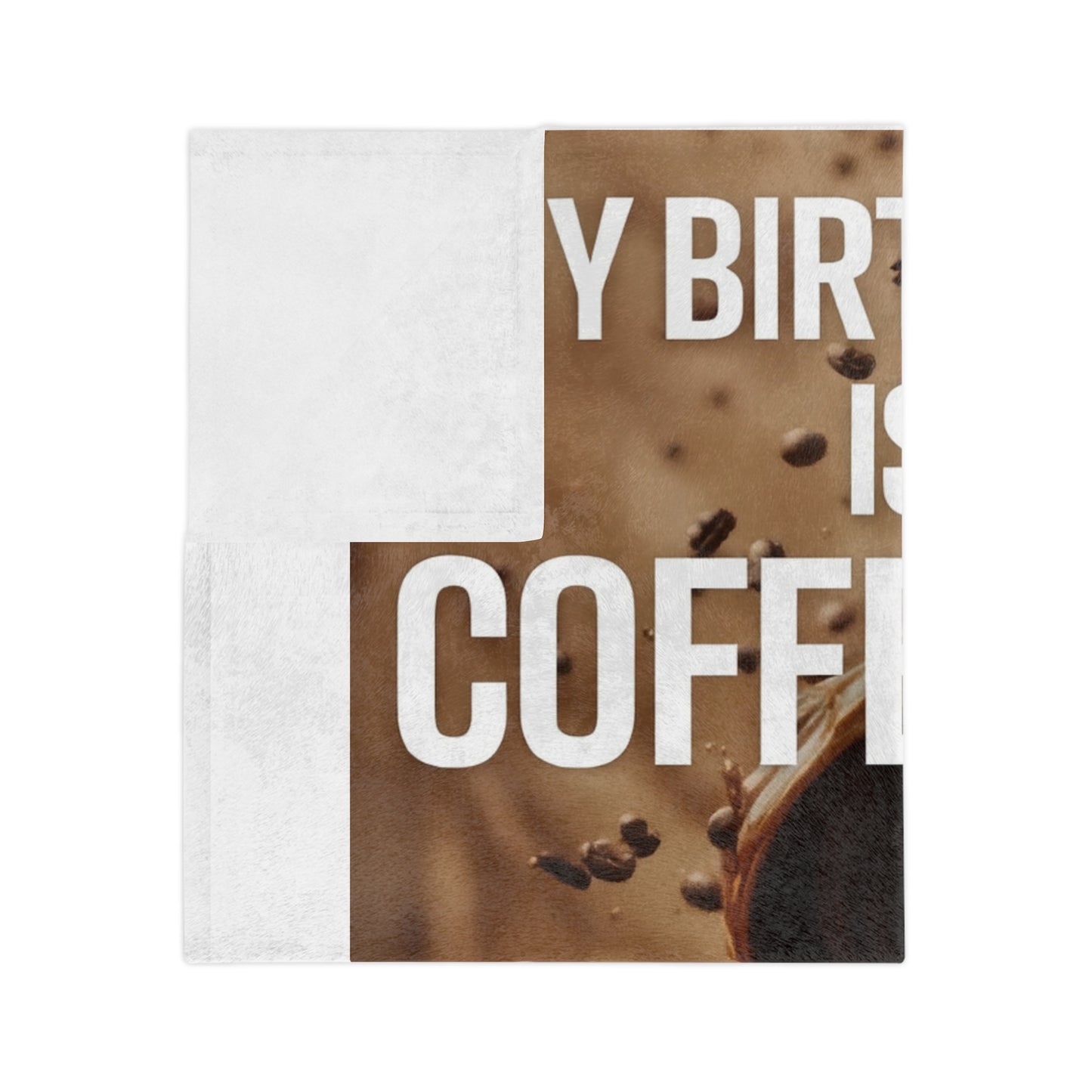 Birth Stone Velveteen Microfiber Blanket