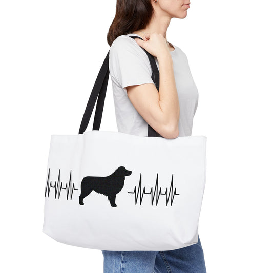 My Heart Beats For Aussies Weekender Tote Bag