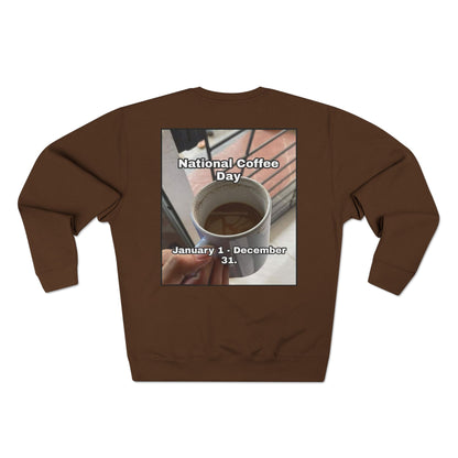 National Coffee Day Unisex Crewneck Sweatshirt