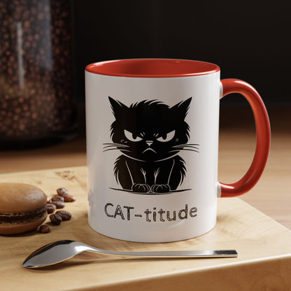 CAT-titude 2-Tone Coffee Mug