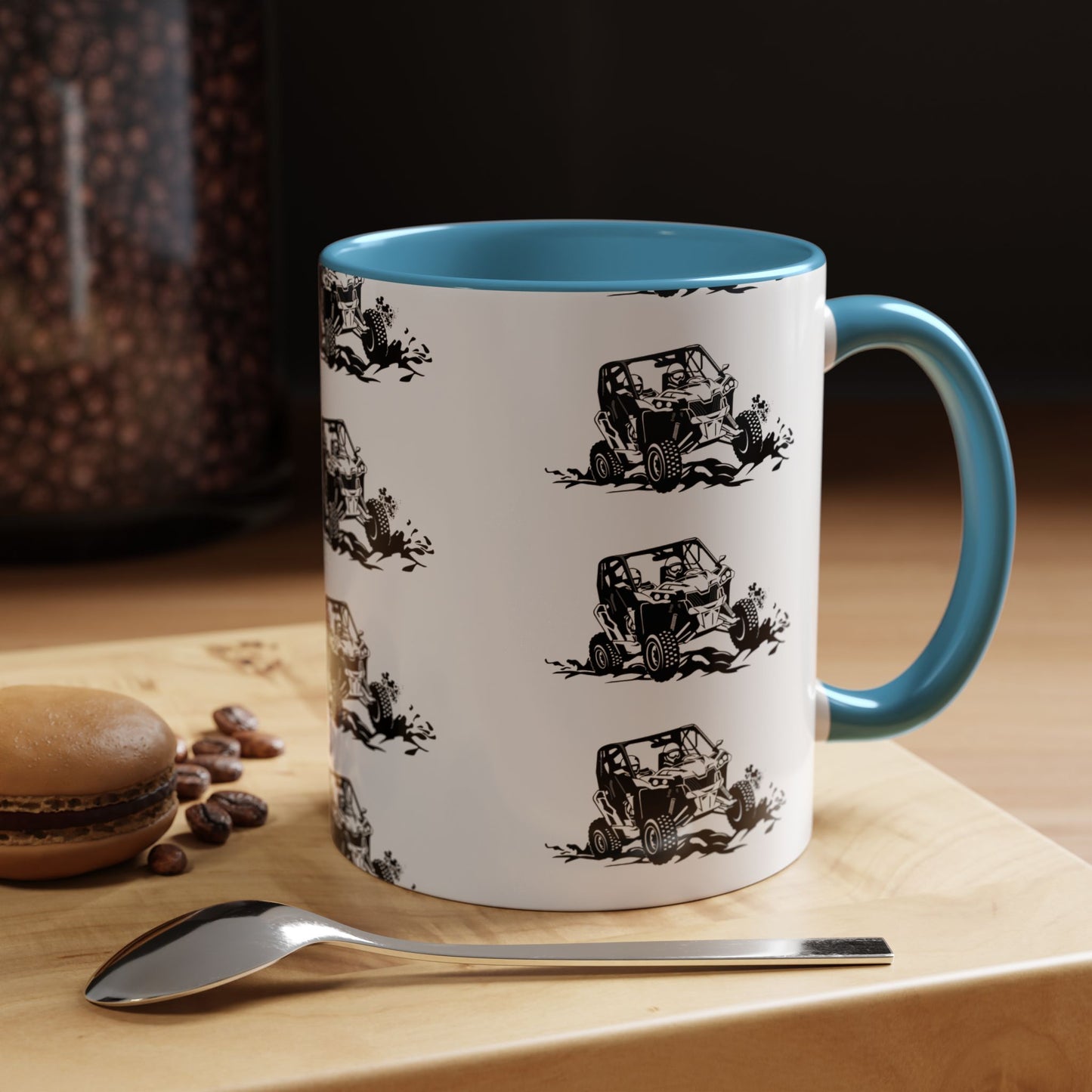 Slingin' Mud Side By Side 2-Tone Coffee Mug