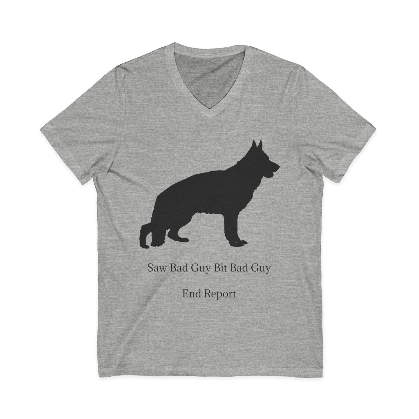 Bad Guy Unisex Short Sleeve V-Neck Tee
