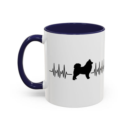 My Heart Beats For Samoyeds 2-Tone Coffee Mug