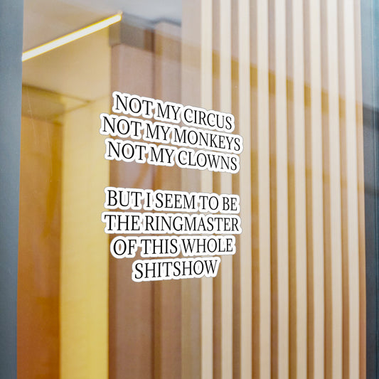 Ringmaster Vinyl Decal