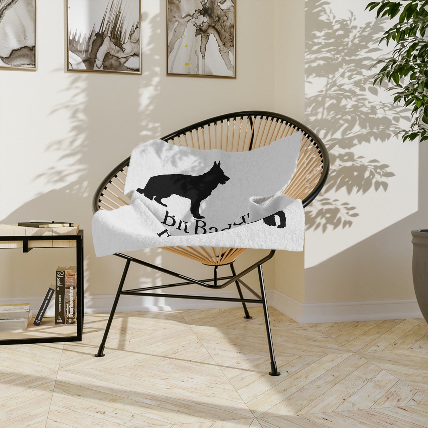 Bad Guy Velveteen Microfiber Blanket