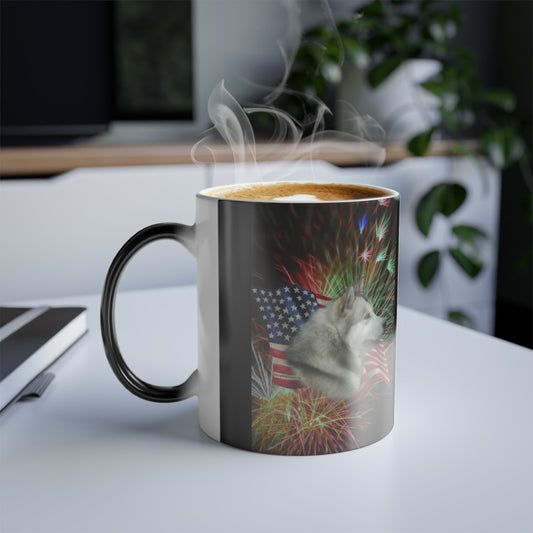 American Malamute Color Changing Mug