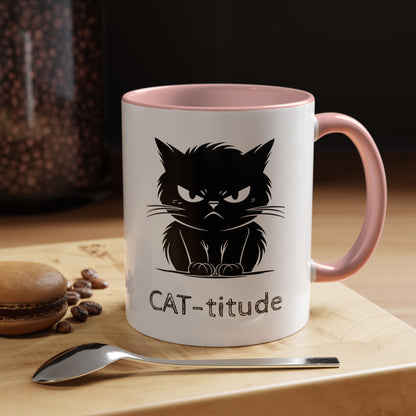 CAT-titude 2-Tone Coffee Mug