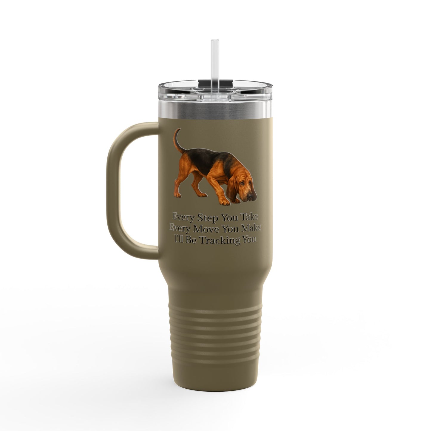 Tracking You Insulated Travel Mug