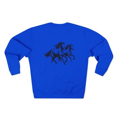Horsin' Around Unisex Crewneck Sweatshirt