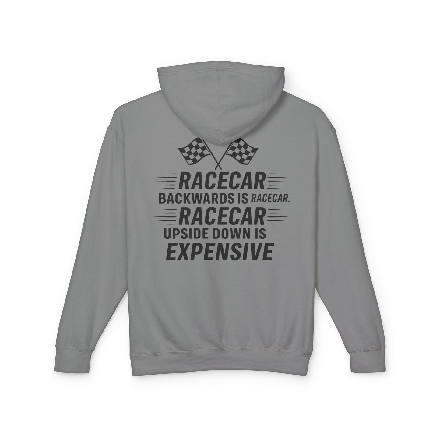 Racecar Backwards Unisex Lightweight Hoodie