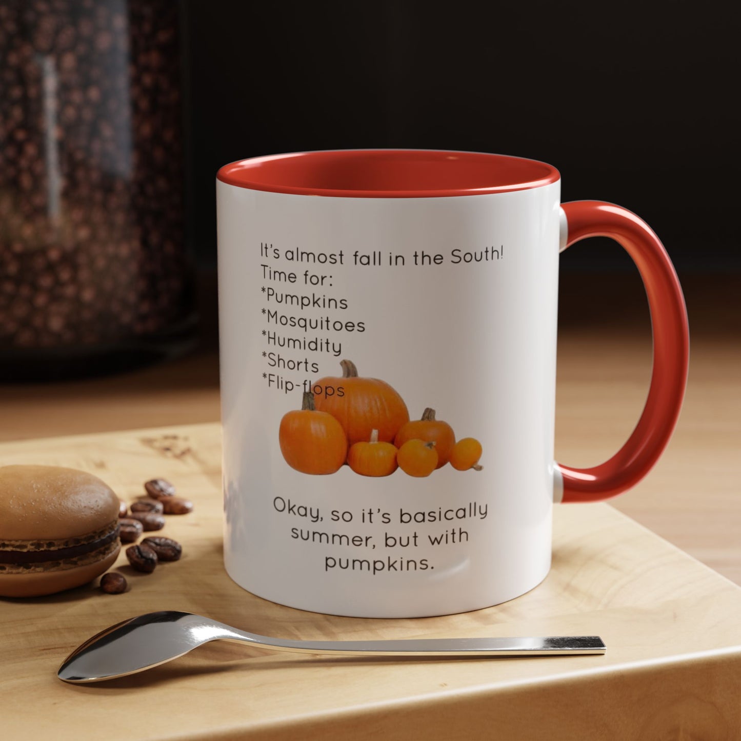 Fall In The South 2-Tone Coffee Mug