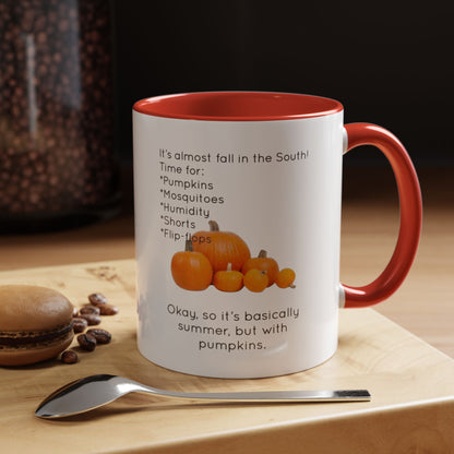 Fall In The South 2-Tone Coffee Mug