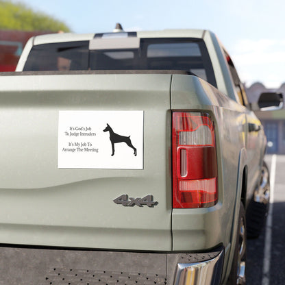 Arrange The Meeting Indoor/Outdoor Magnet