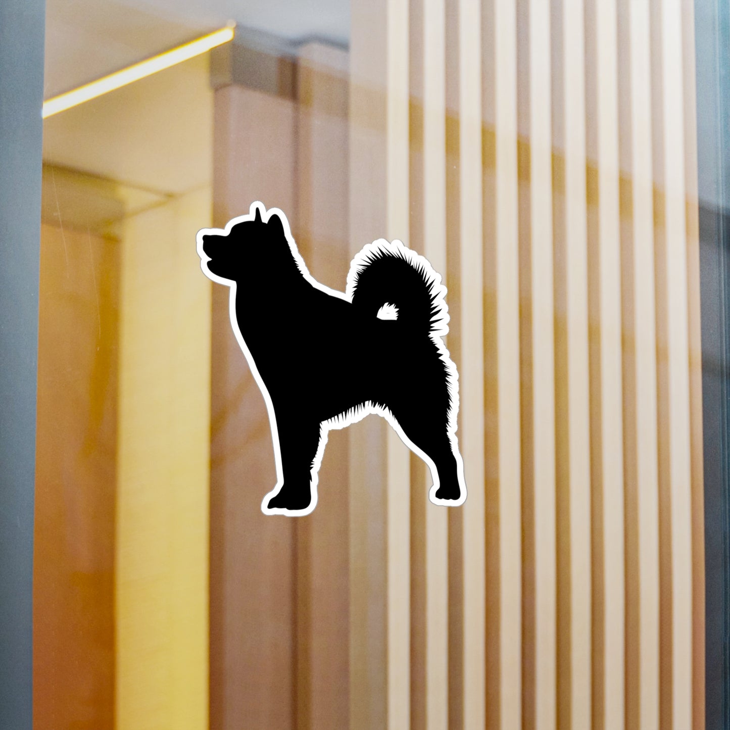 Malamute Silhouette Vinyl Decal