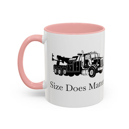 Size Does Matter 2-Tone Coffee Mug