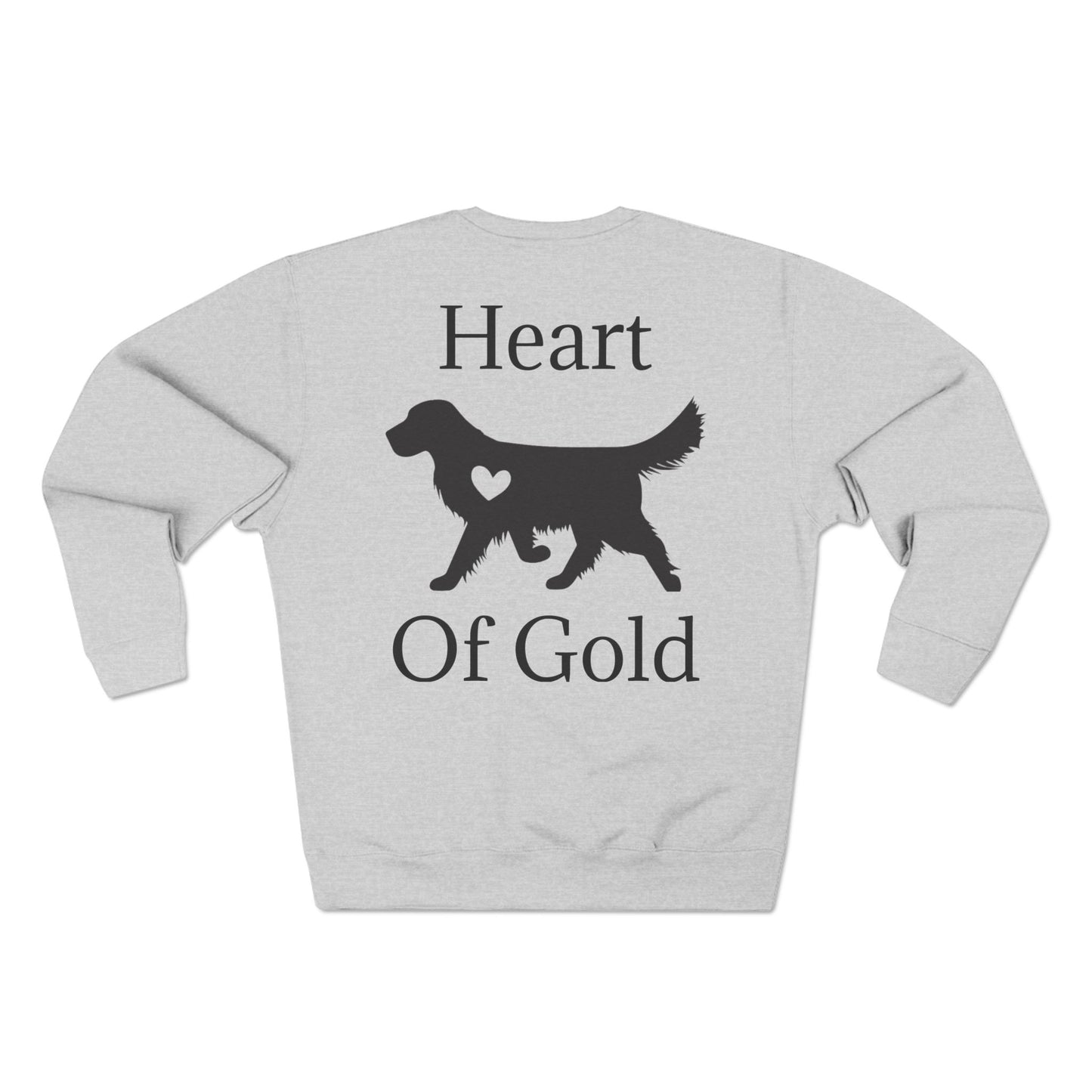 Heart Of Gold Unisex Crewneck Sweatshirt