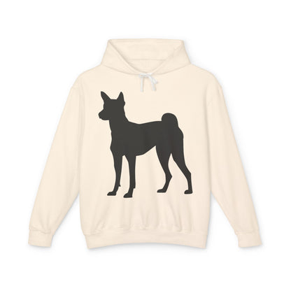 Basenji Silhouette Unisex Lightweight Hoodie