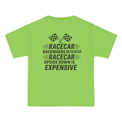 Racecar Backwards Men's Short-Sleeve Crewneck Tee