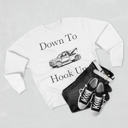 Down To Hook Up Unisex Crewneck Sweatshirt