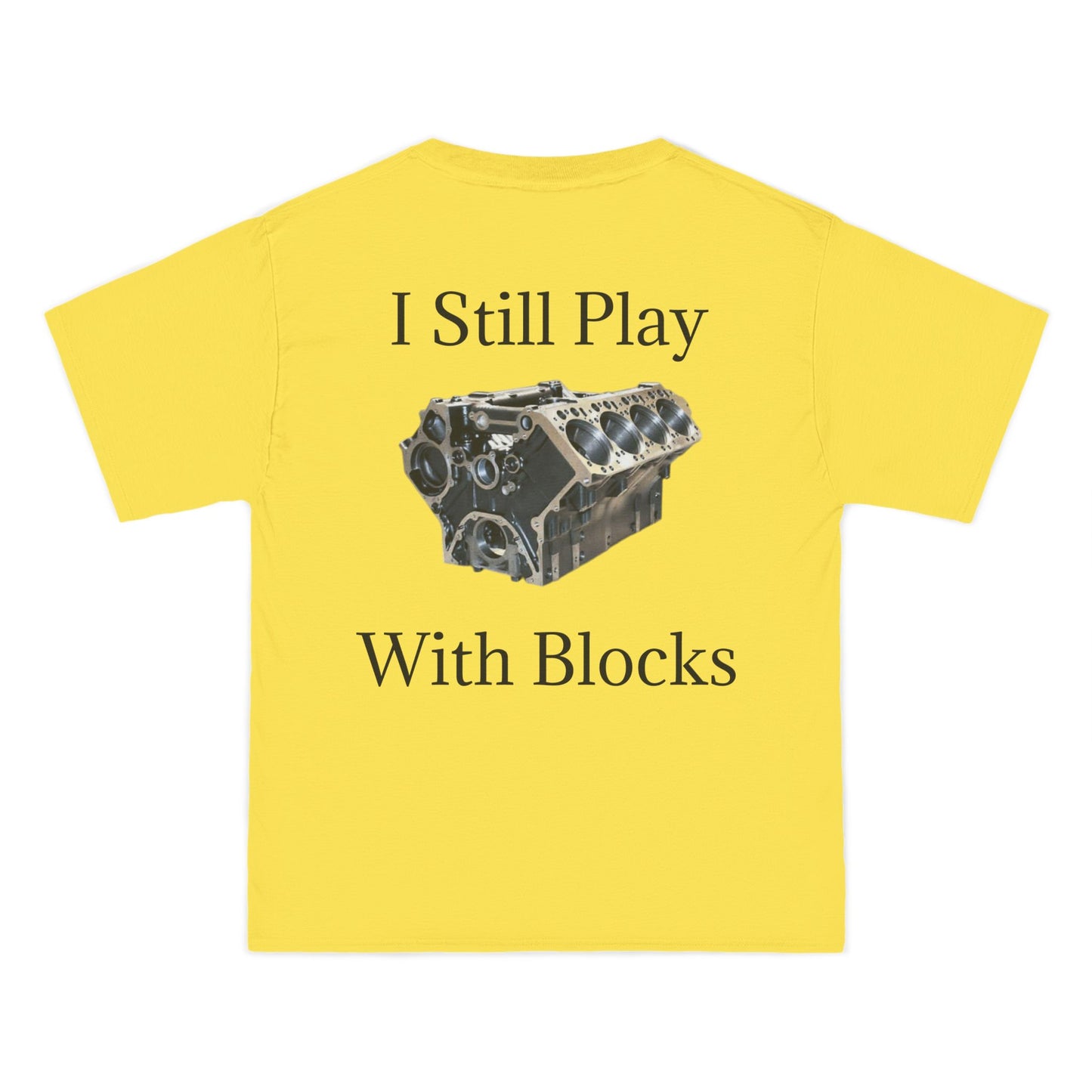 Play With Blocks Men's Short-Sleeve Crewneck Tee