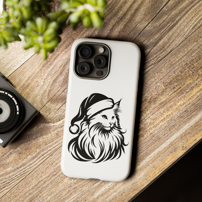 Santa Paws Cat iPhone Case
