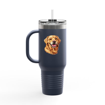 Golden Head Insulated Travel Mug