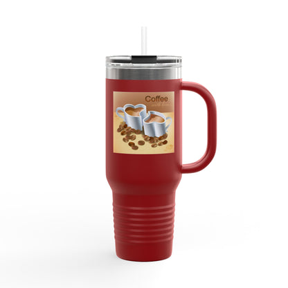 Coffee With Love Insulated Travel Mug