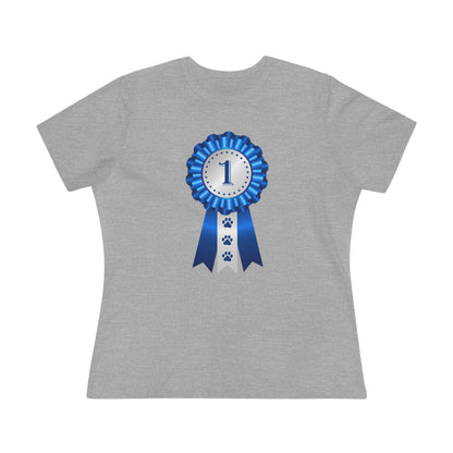 Show Ribbon Women's Short Sleeve Crewneck Tee