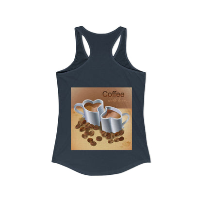 Coffee With Love Women's Racerback Tank
