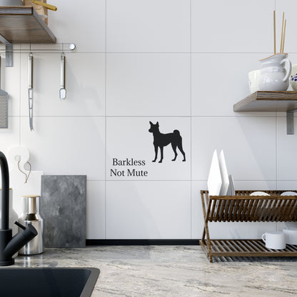 Barkless Not Mute Ceramic Photo Tile