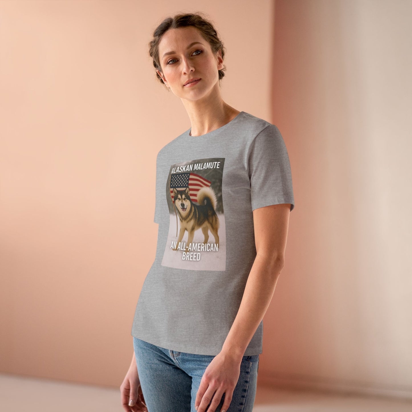All-American Breed Women's Short Sleeve Crewneck Tee