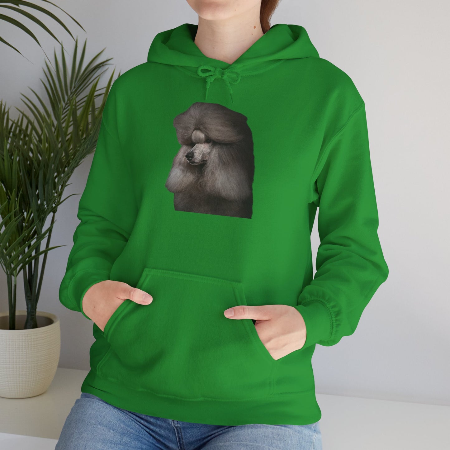 Poodle Head Unisex Hoodie