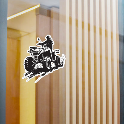 Slingin' Mud Quad Vinyl Decal