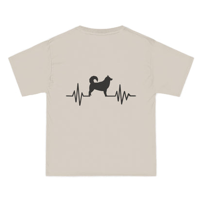 My Heart Beats For Malamutes Men's Short-Sleeve Crewneck Tee