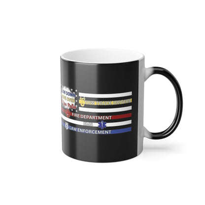 Slow Down Move Over Flag Color Changing Mug