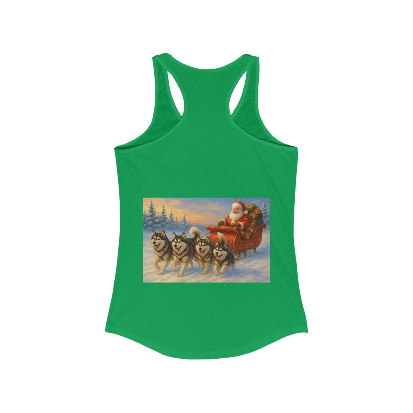 Dashing Through The Snow Women's Racerback Tank