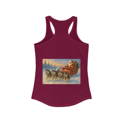 Dashing Through The Snow Women's Racerback Tank