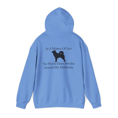 Matter Of Fact Malamute Unisex Hoodie
