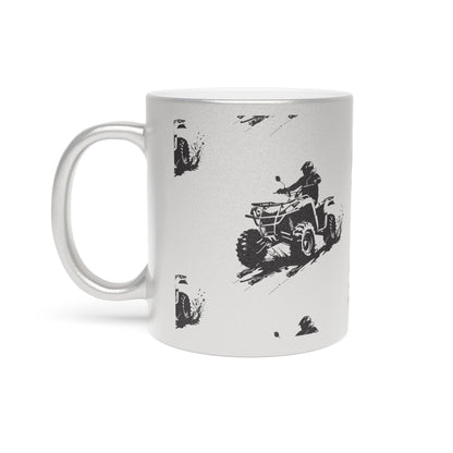 Slingin' Mud Quad Metallic Coffee Mug