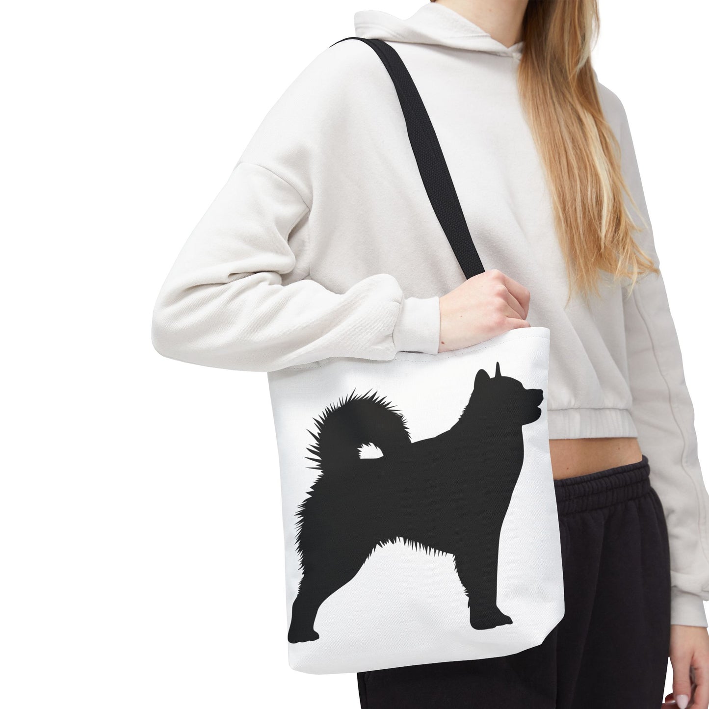 Malamute Silhouette Tote Bag