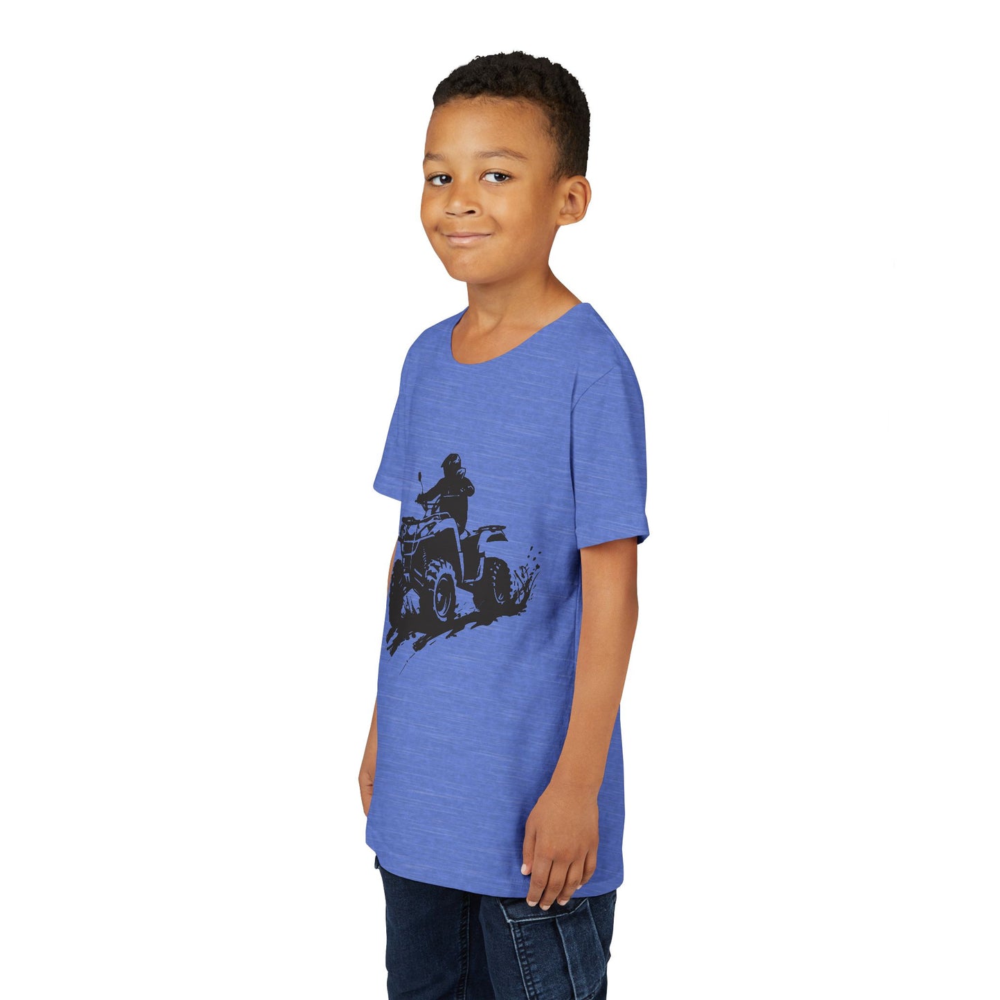 Slingin' Mud Quad Youth Unisex Short Sleeve Crewneck Tee