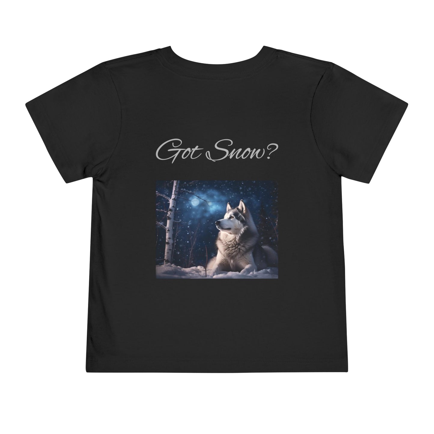 Got Snow? Toddler Unisex Short Sleeve Crewneck Tee