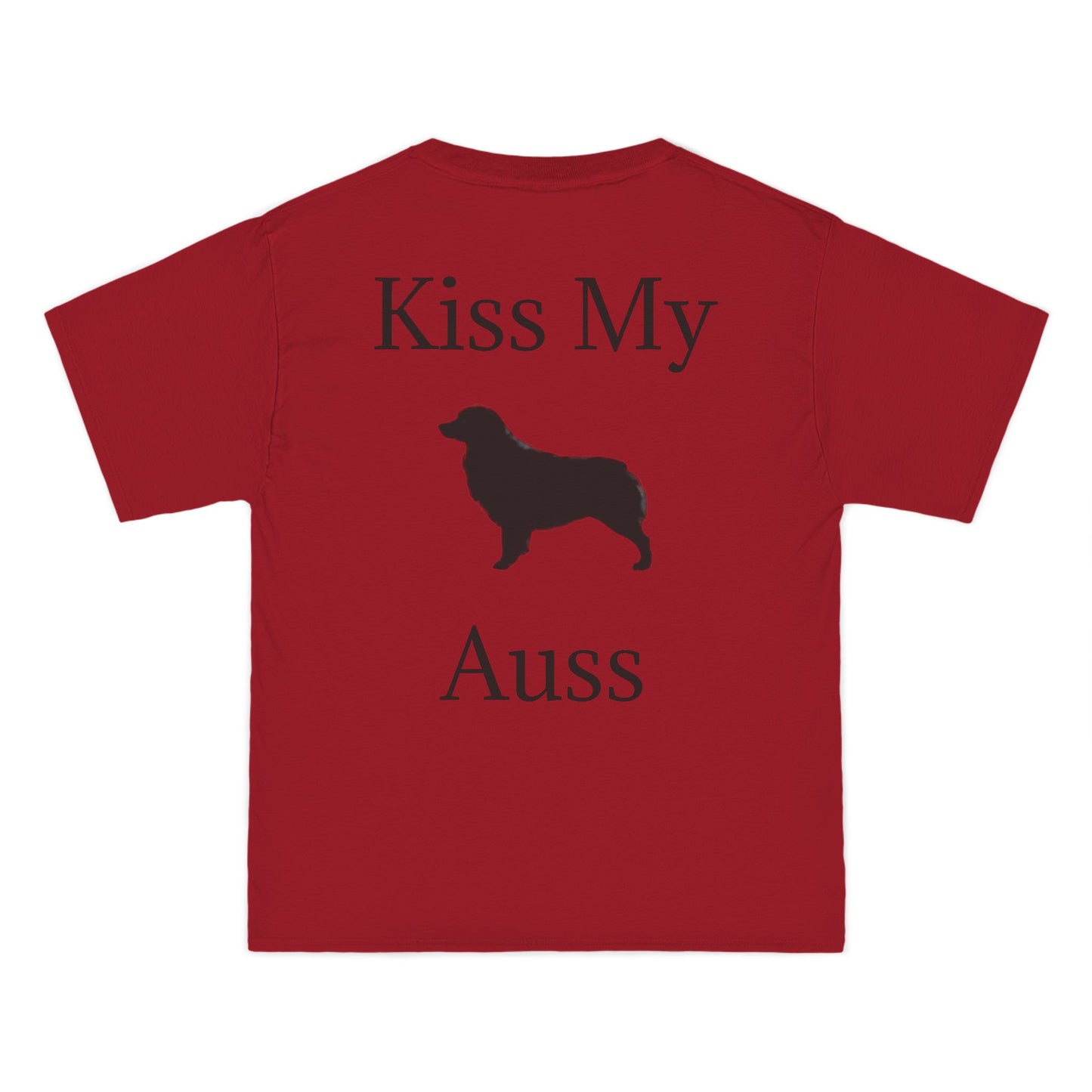 Kiss My Auss Men's Short-Sleeve Crewneck Tee