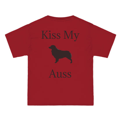 Kiss My Auss Men's Short-Sleeve Crewneck Tee