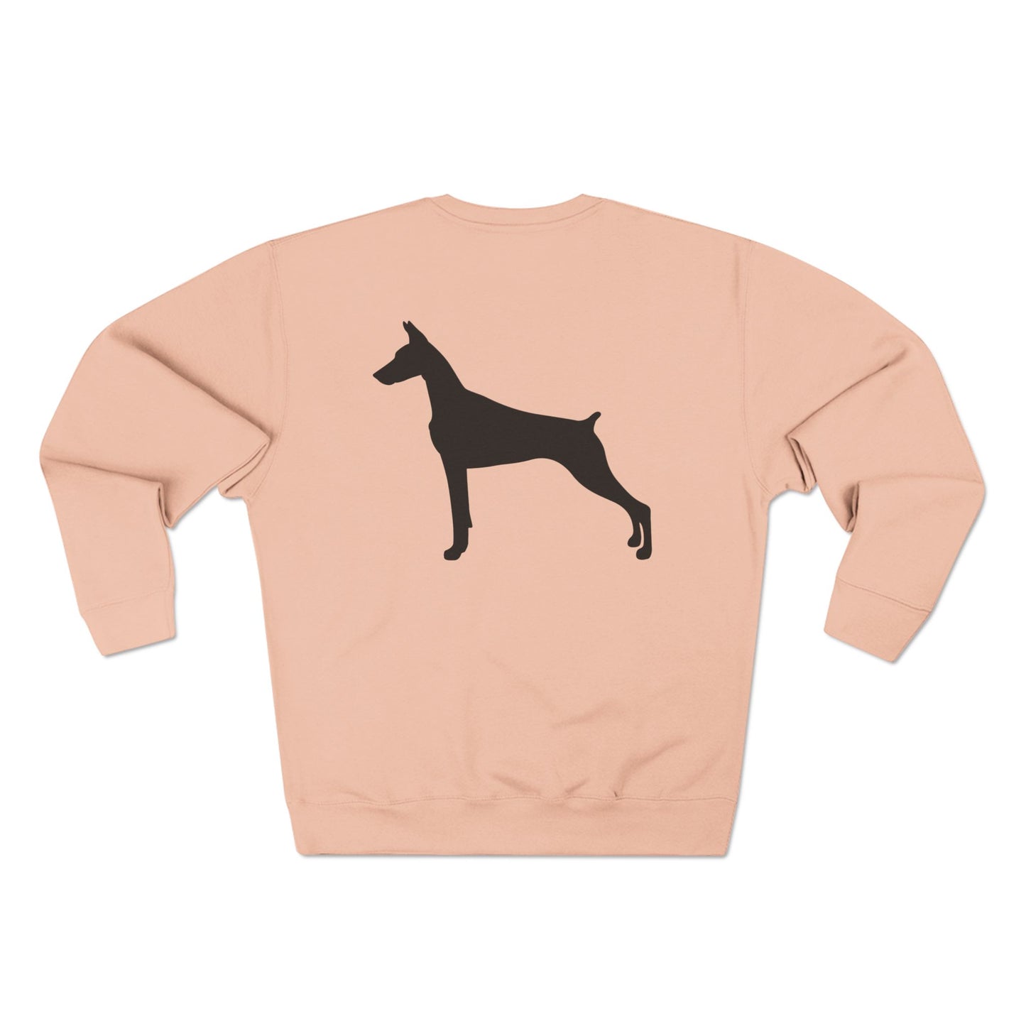 Doberman Silhouette Unisex Crewneck Sweatshirt