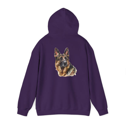 German Shepherd Head Unisex Hoodie