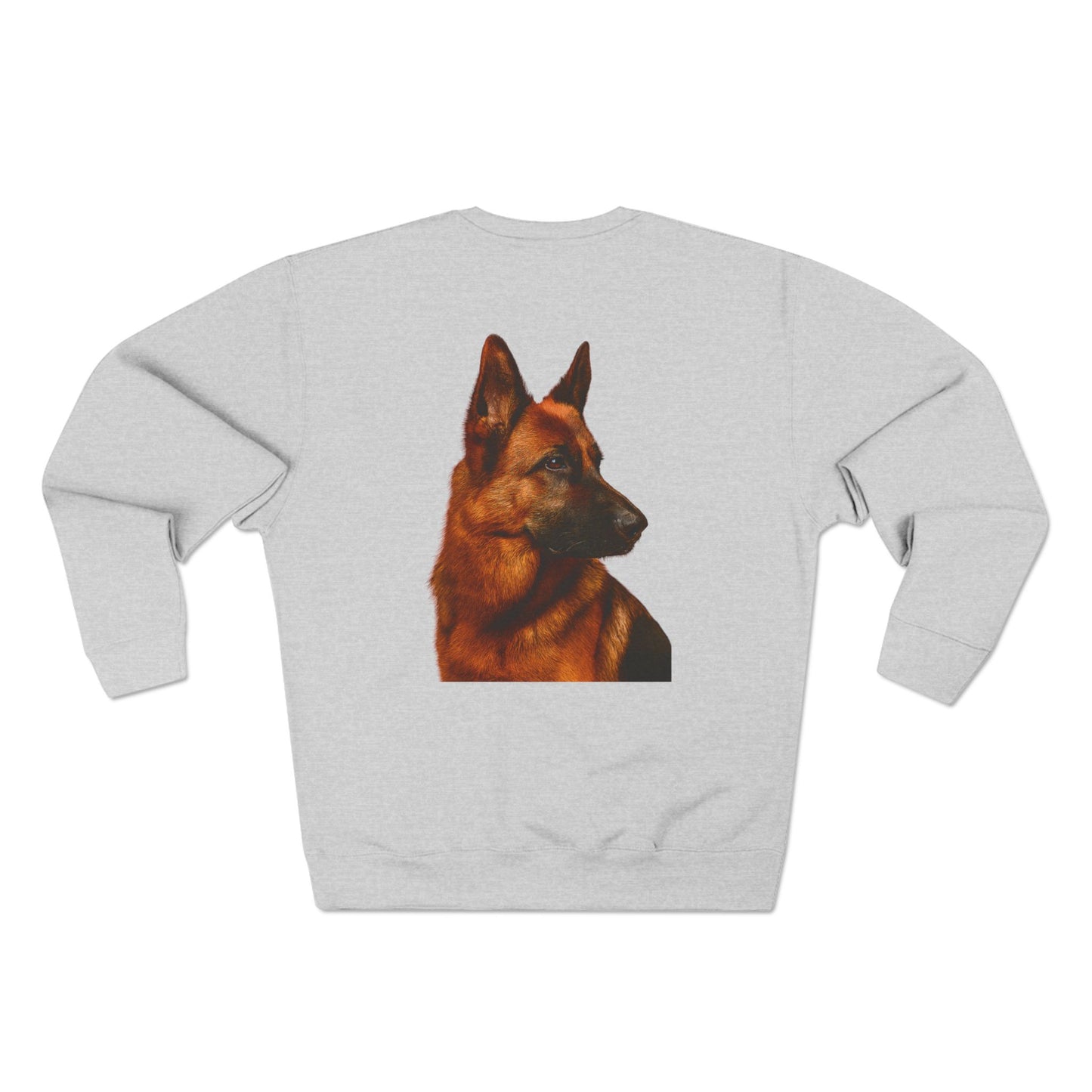 German Shepherd Head Unisex Crewneck Sweatshirt